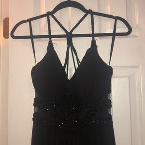 Black Beaded Dress
